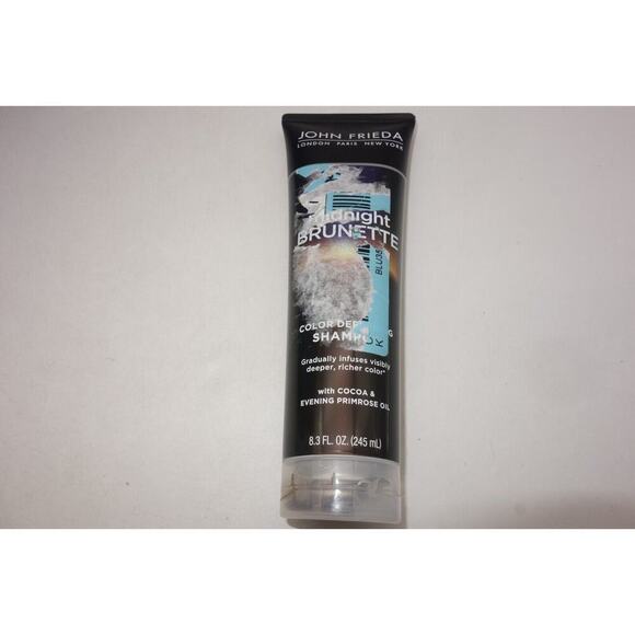 NEW John Frieda Midnight Brunette Color Deepening Shampoo for Brunettes 8.3 oz - Picture 2 of 4